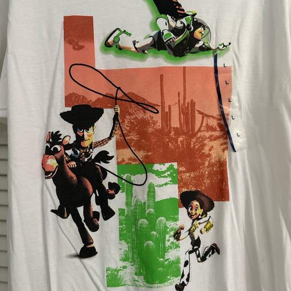 Toy Story T-Shirt Disney Pixar LG Unisex Woody Jessie New w/ Tags - Picture 2 of 7